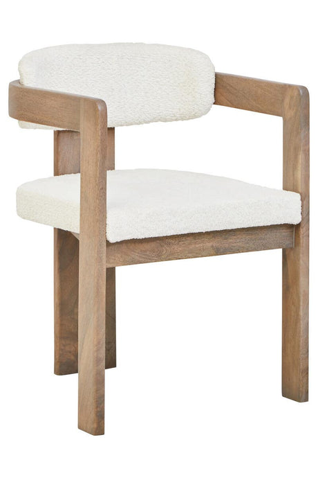 Sleek Grey Wooden Chair