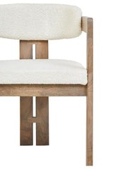 Sleek Grey Wooden Chair