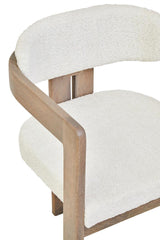 Sleek Grey Wooden Chair