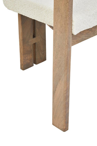 Sleek Grey Wooden Chair