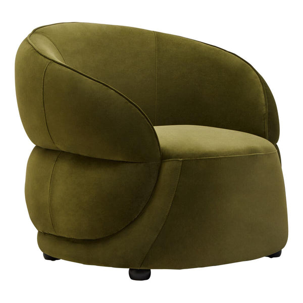 Luxe Forest Green Velvet Chair