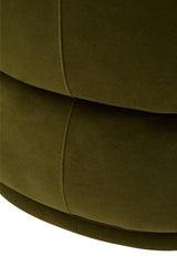 Luxe Forest Green Velvet Chair