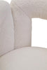 Luxe Ivory Boucle Accent Chair