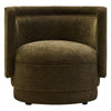 Luxe Green Velvet Lounge Chair