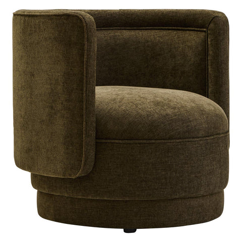Luxe Green Velvet Lounge Chair