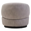 Curved Swivel Accent Chair