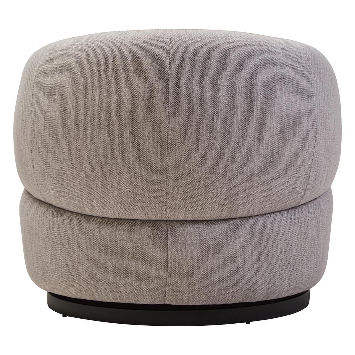 Curved Swivel Accent Chair