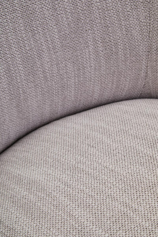Curved Swivel Accent Chair
