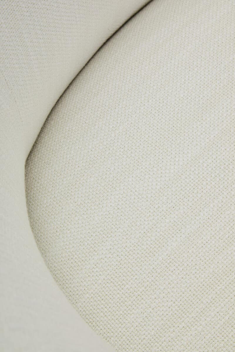 Luxe Curved Swivel Accent Chair