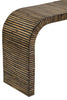 Bamboo Inlay Console Table