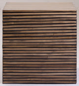 Bamboo Inlay Side Table