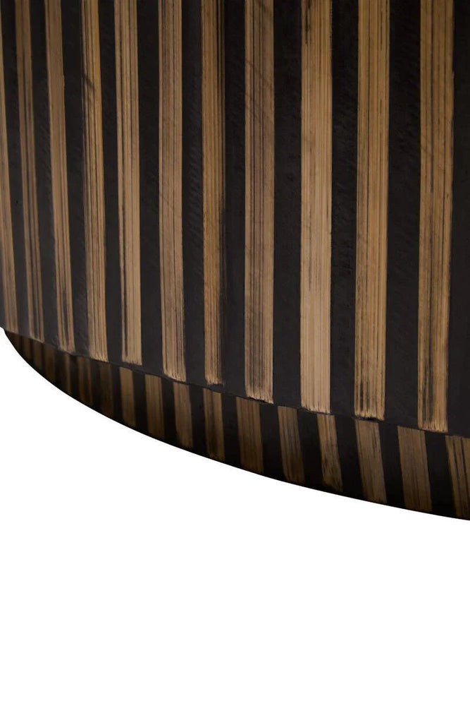 Bamboo Sunburst Coffee Table