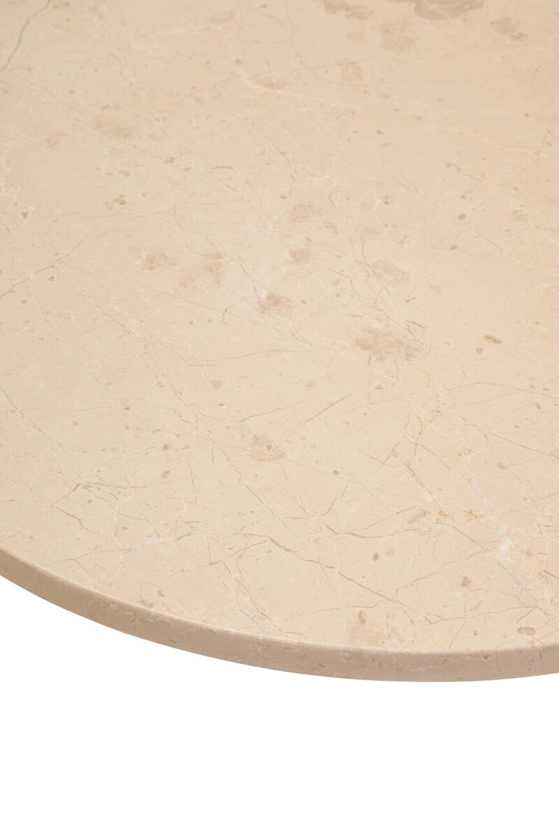 Cream Marble Coffee Table