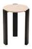 Cream Marble Side Table
