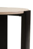Cream Marble Side Table