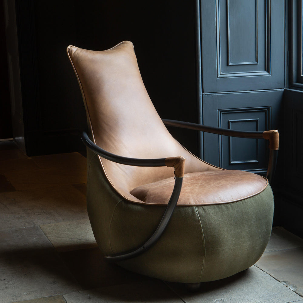 Apache Chair in Leather