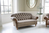 Haworth 3 seater Sofa in Hunting Lodge Tweed with Medium Oak Legs New 2024