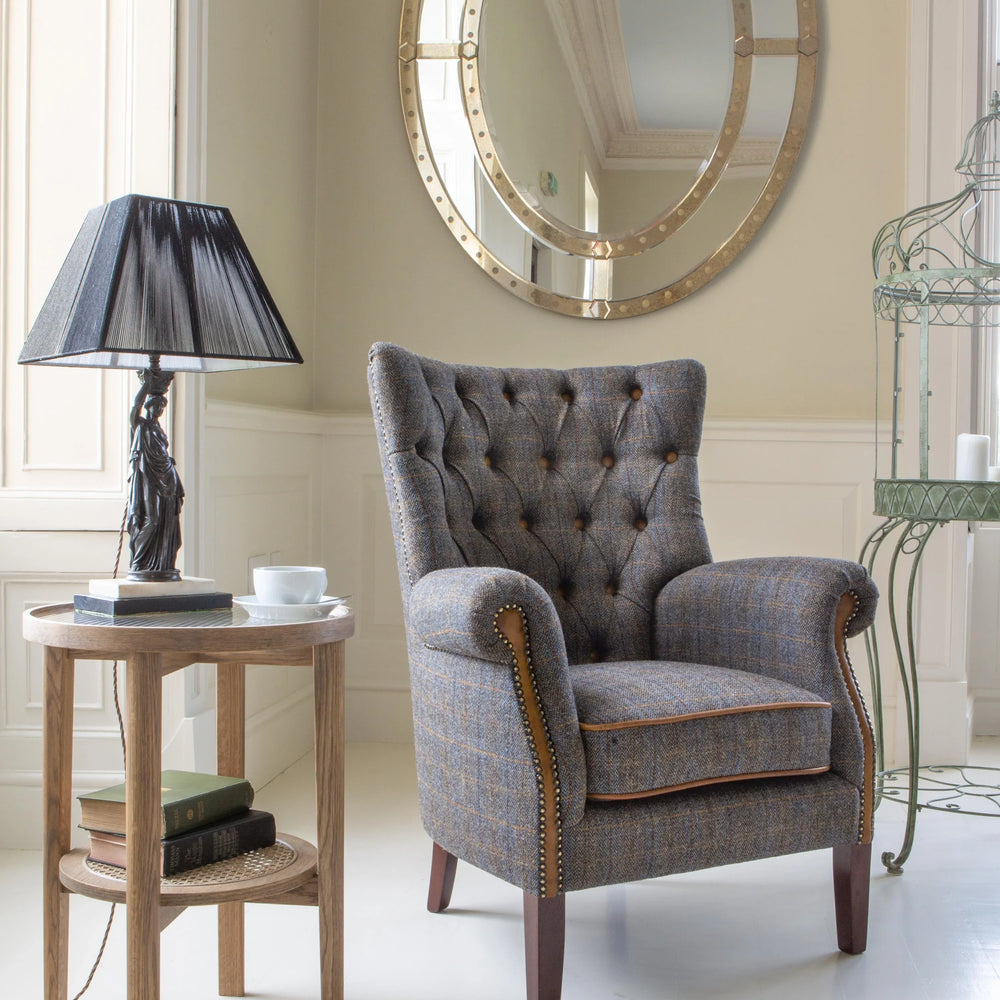 Hexham Chair (3HTP Moreland Harris Tweed)
