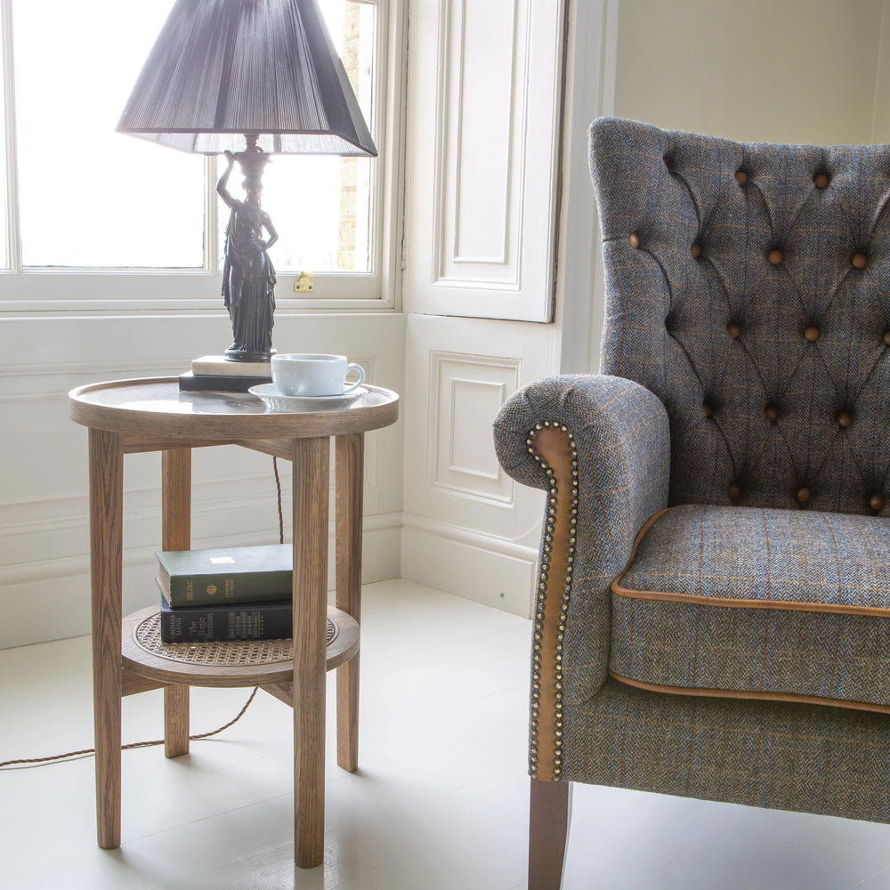 Hexham Chair (3HTP Moreland Harris Tweed)