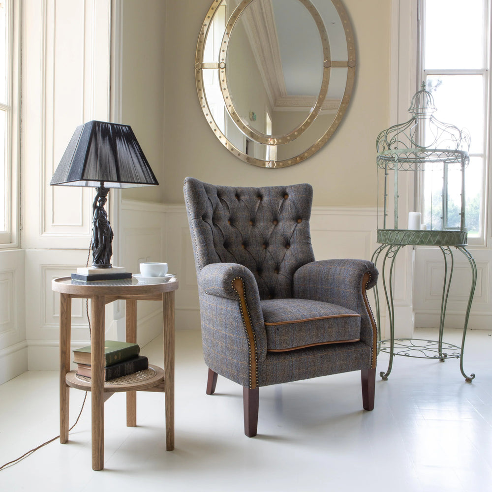 Hexham Chair (3HTP Moreland Harris Tweed)