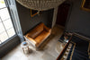 Malone Large 2 Seater HTW & Brown Tan Leather