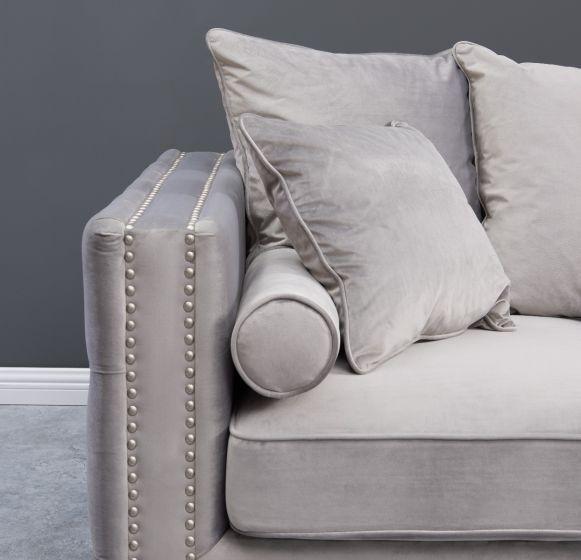 Moscow 2 Seater Sofa - Silver *Special*