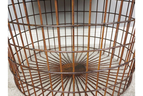 Basket With Wood Lid