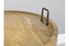Basket With Wood Lid - 5868