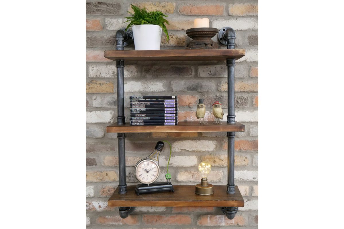Pipe Wall Shelves
