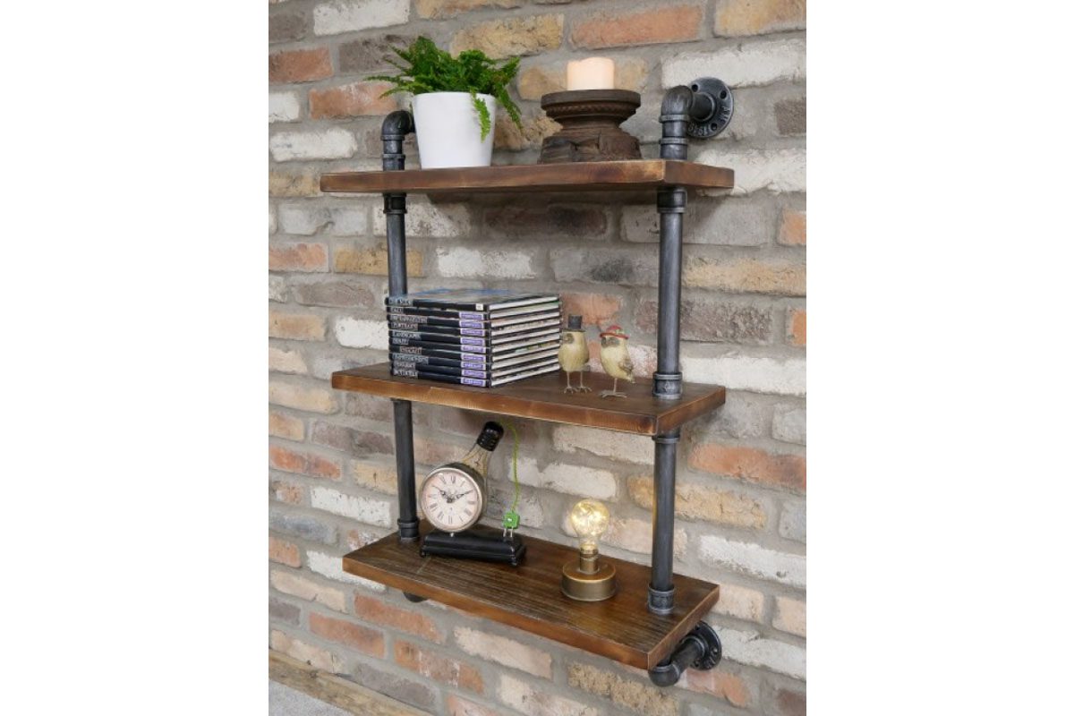 Pipe Wall Shelves