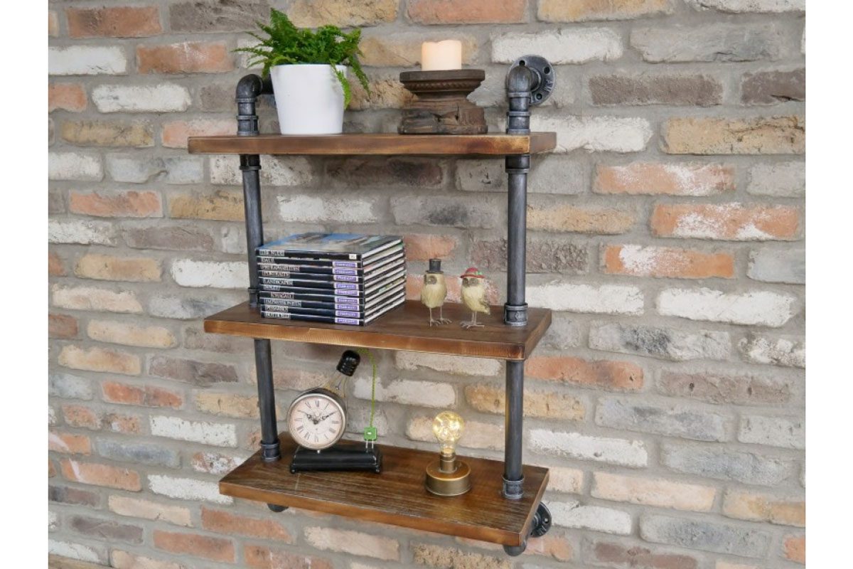 Pipe Wall Shelves