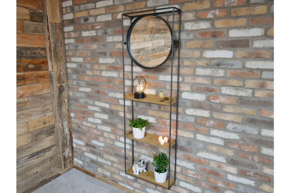 Industrial Wall Unit with mirror - 5939