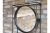 Industrial Wall Unit With Mirror