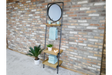 Industrial Shelves & Mirror - 5940