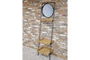 Industrial Shelves & Mirror