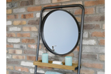 Industrial Shelves & Mirror - 5940