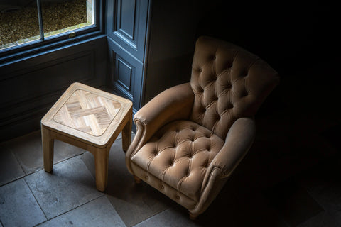 Westminster Armchair in Butterscotch Velvet Grade 1