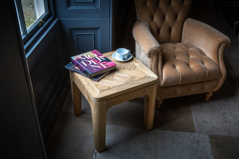 Westminster Armchair in Butterscotch Velvet Grade 1