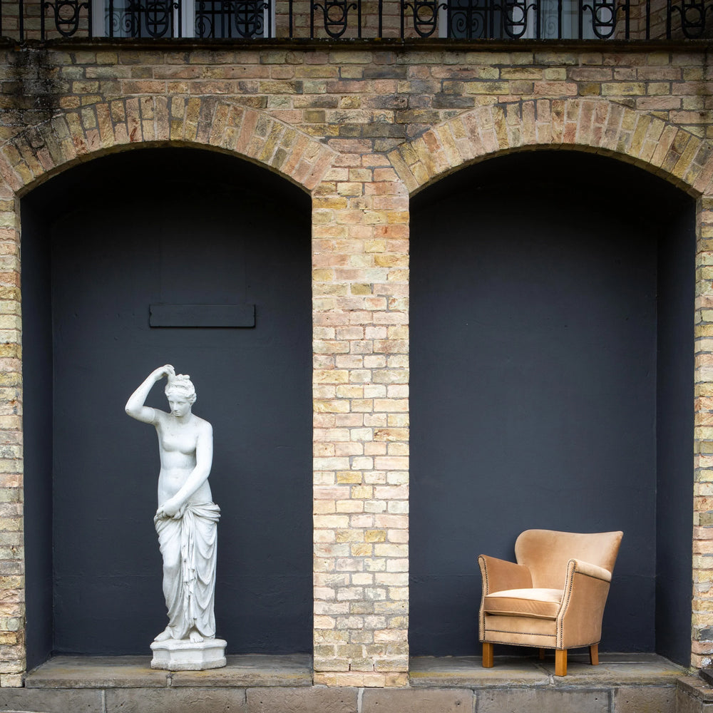 Dean Chair in Butterscotch Velvet Grade Fabric