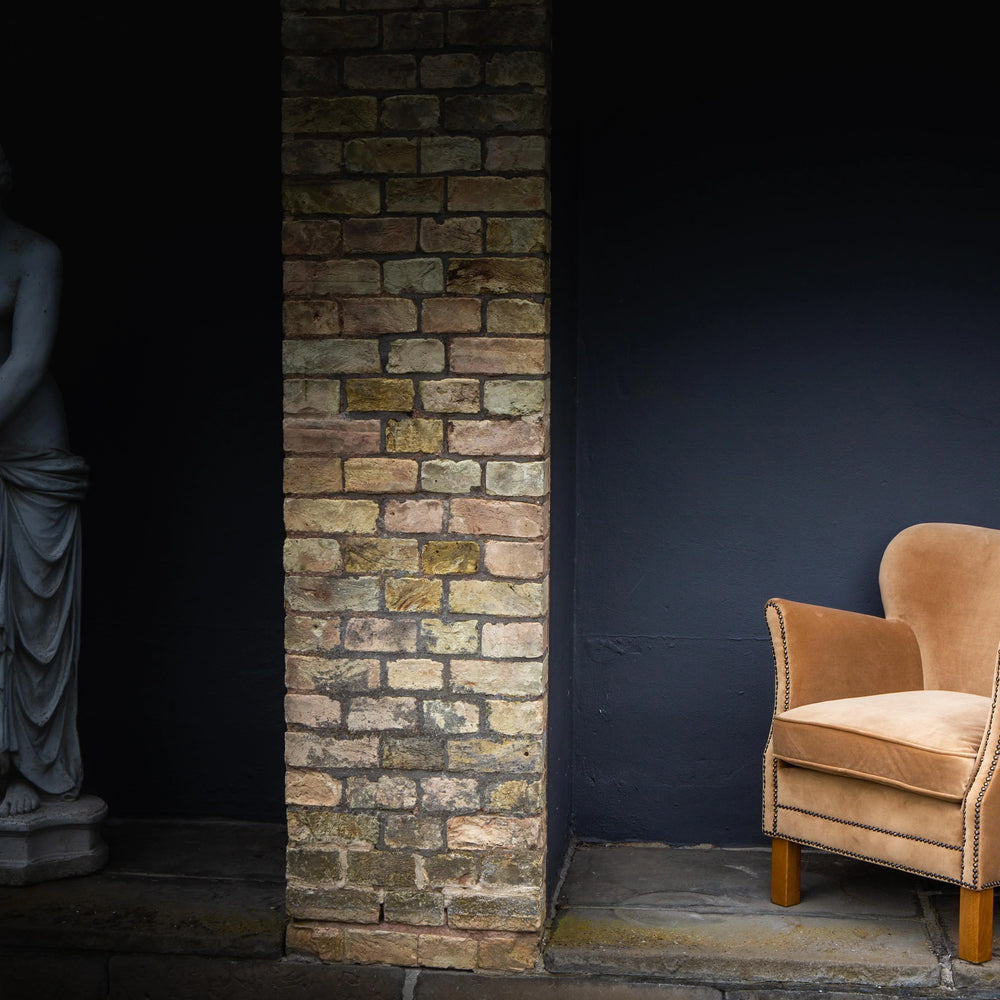 Dean Chair in Butterscotch Velvet Grade Fabric