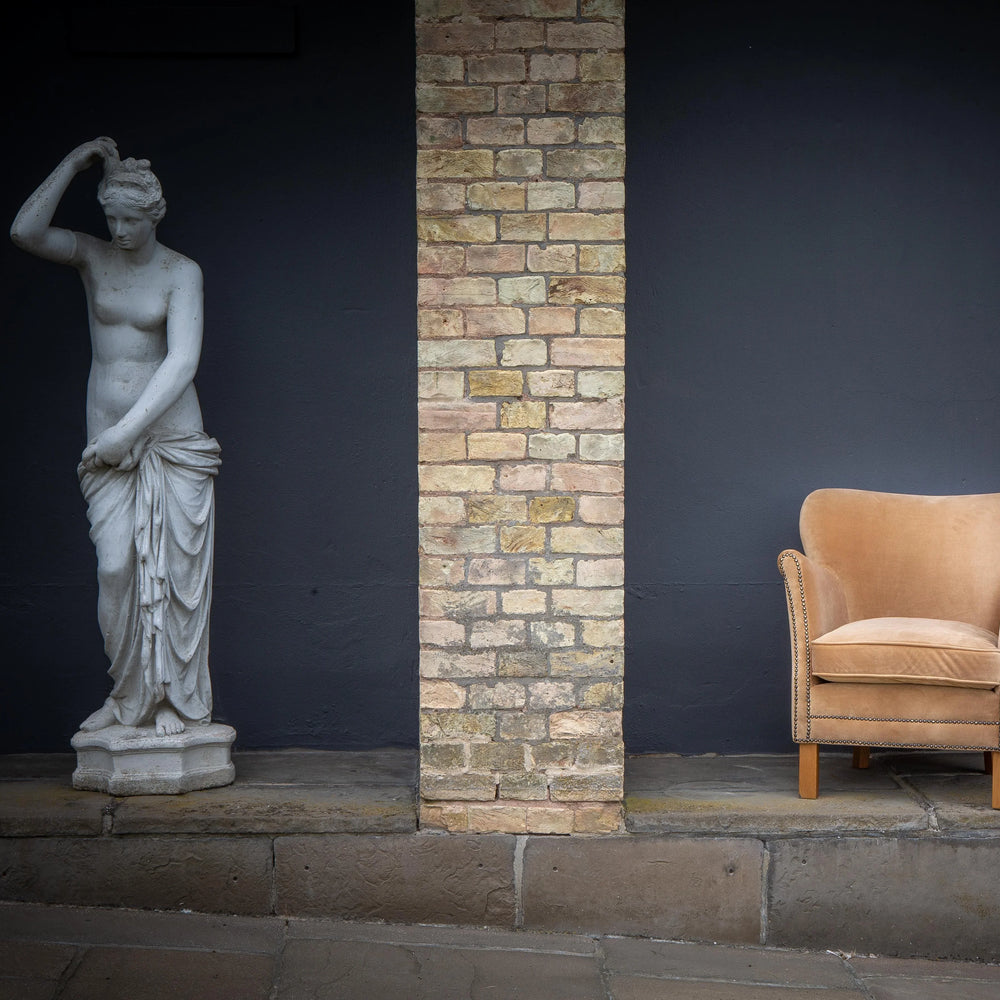 Dean Chair in Butterscotch Velvet Grade Fabric