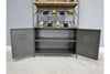 Retro Industrial Wine Cabinet