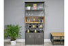 Retro Industrial Wine Cabinet