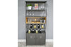 Retro Industrial Wine Cabinet