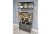 Retro Industrial Wine Cabinet