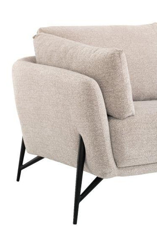 Hilton 2 Seater Sofa - Light Grey *special*