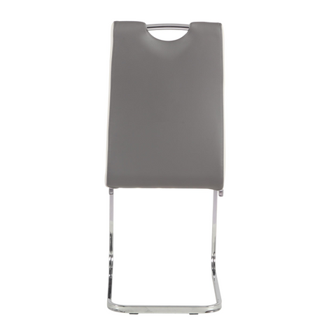 Rimini Dark Grey PU Chair