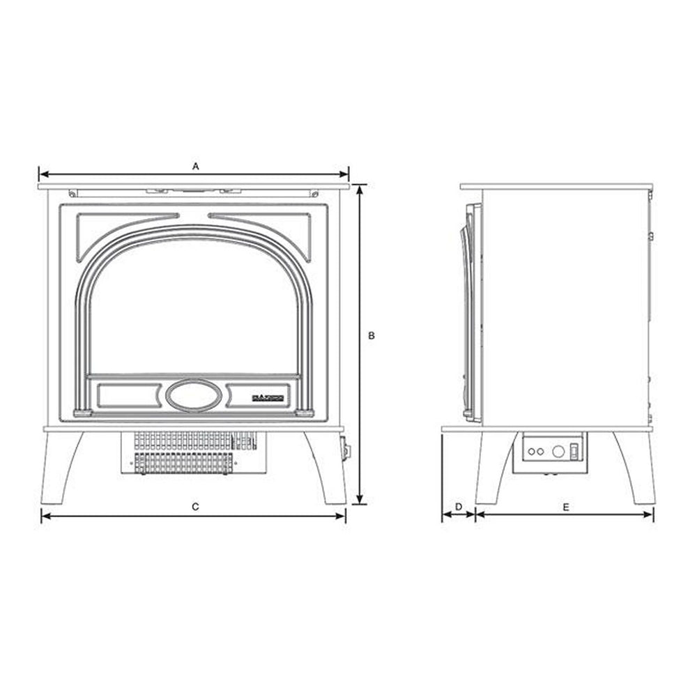 Medium Stockton2 - Matt Black