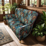 Howden 2 Seater Fast Track -(Tropical Leaf - Kingfisher) - Fast Track