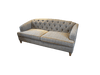 Buxton Club 2 Seater Sofa in Harrington Tweed (Fellwood Lodge)